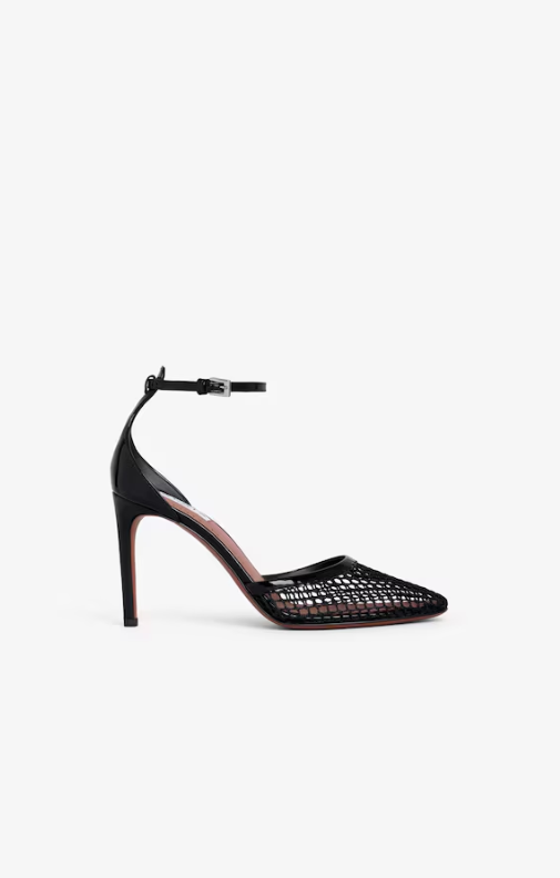 【ALAIA直営店】ESCARPINS A TALON HAUT EN RESILLE ALAÏA ESCARPINS À TALON HAUT EN RÉSILLE | ALAÏA FR