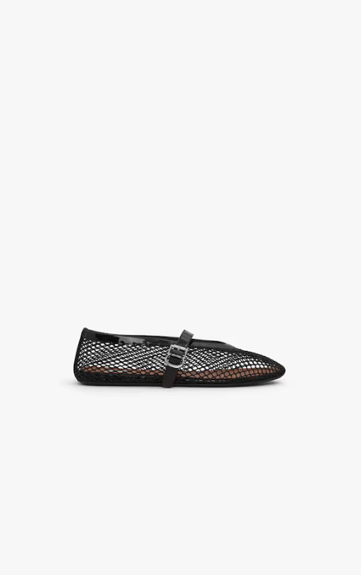 ALAIA - BALLERINES EN RÉSILLE