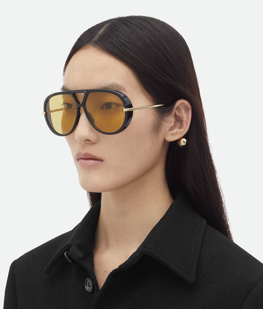 BOTTEGA VENETA LUNETTES AVIATOR DROP – FIRST FEMME
