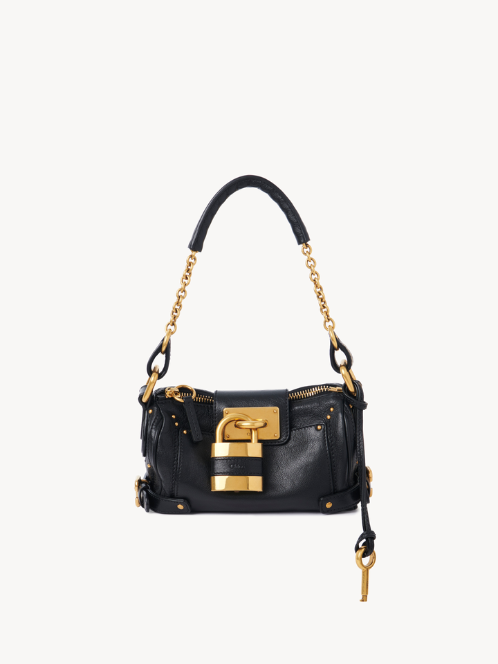 CHLOE - Petit sac chaîne Paddington en cuir grainé