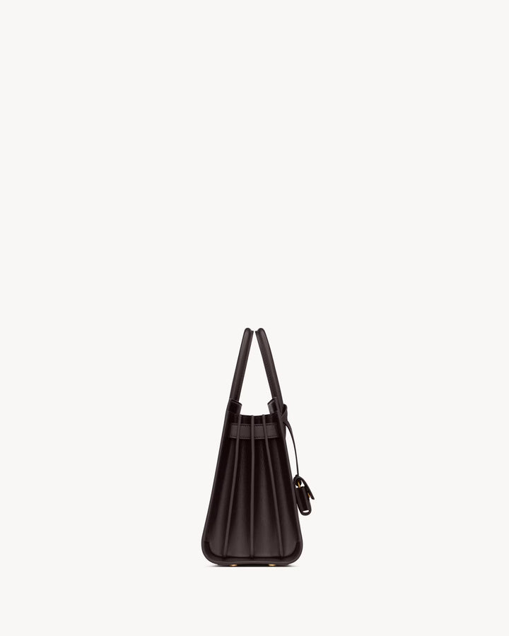 SAINT LAURENT - SAC DE JOUR EN CUIR LISSE - BABY