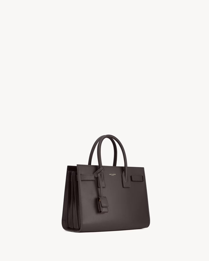SAINT LAURENT - SAC DE JOUR EN CUIR LISSE - BABY
