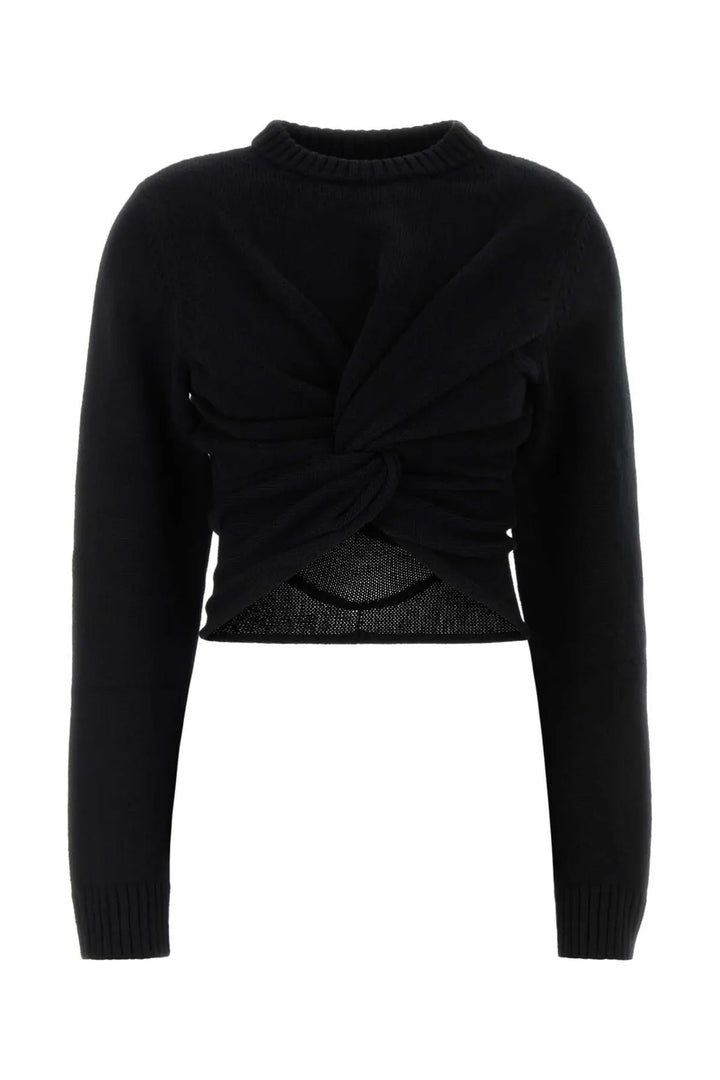 BALENCIAGA - Balenciaga Twisted Knit Jumper