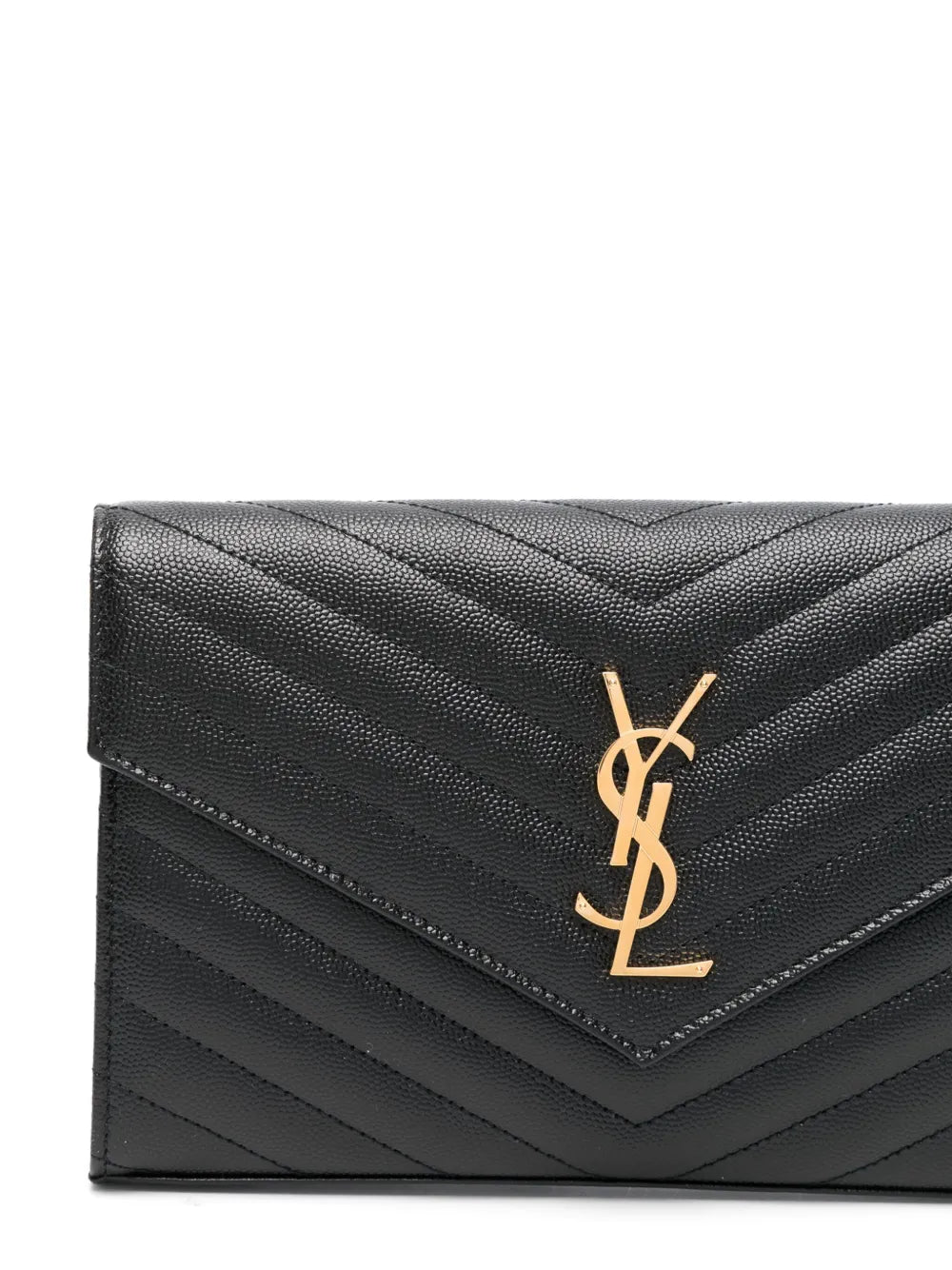SAINT LAURENT - Portefeuille Monogramme à bride portée épaule
