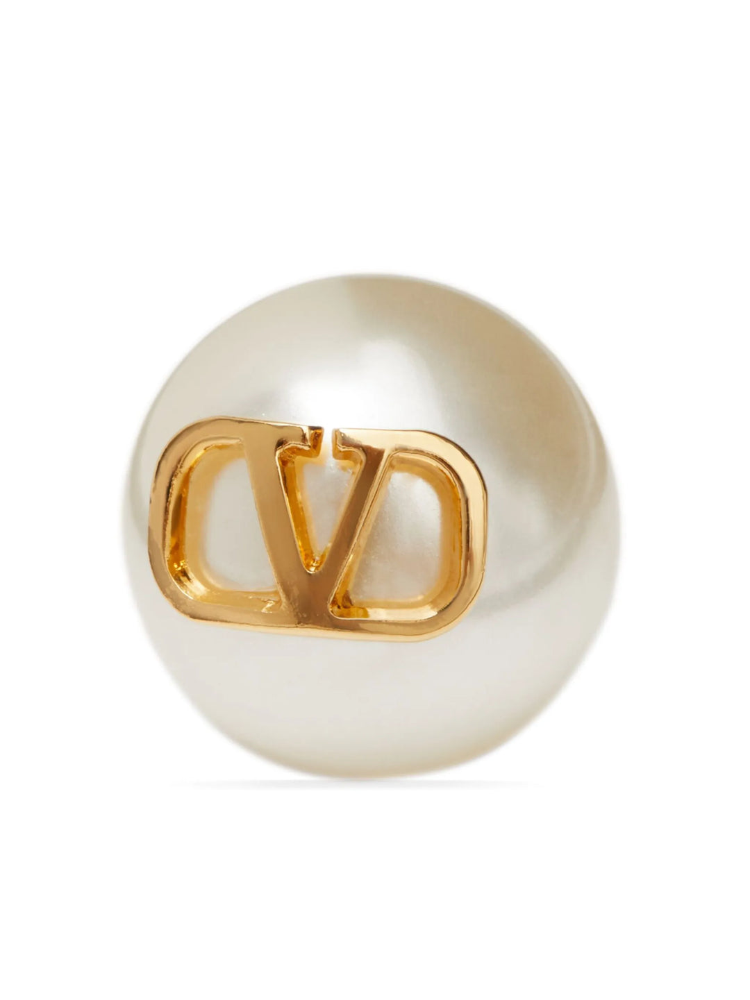 VALENTINO - Boucles d'oreilles à perle VLogo Signature
