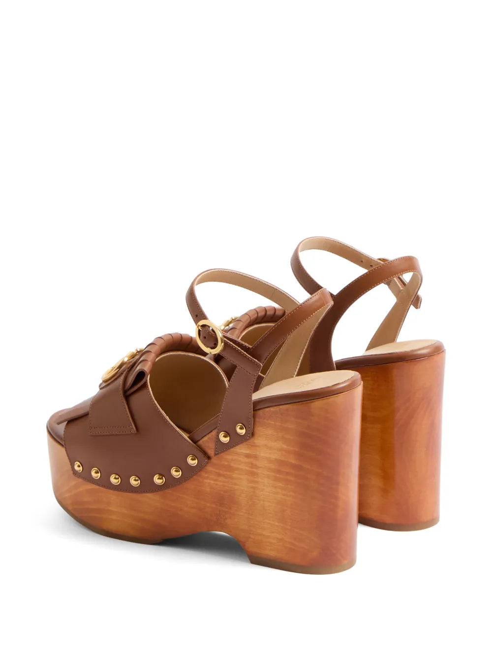 VALENTINO - Mules frangées à détail VLogo 120 mm