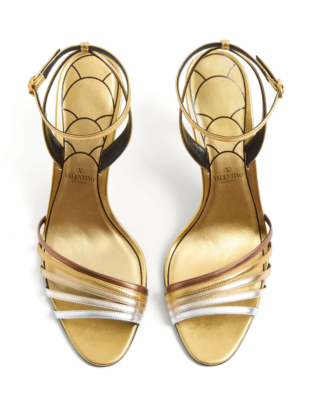 VALENTINO - Sandales Ladycrush 85 mm à ornements