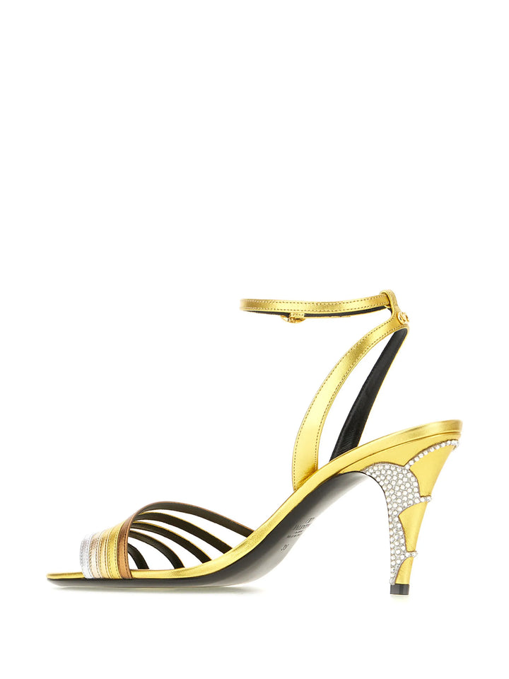 VALENTINO - Sandales Ladycrush 85 mm à ornements