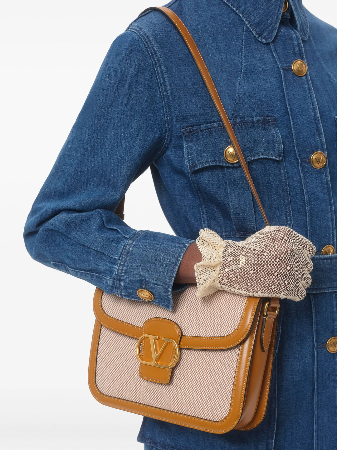 VALENTINO - Veste Sahariana en jean