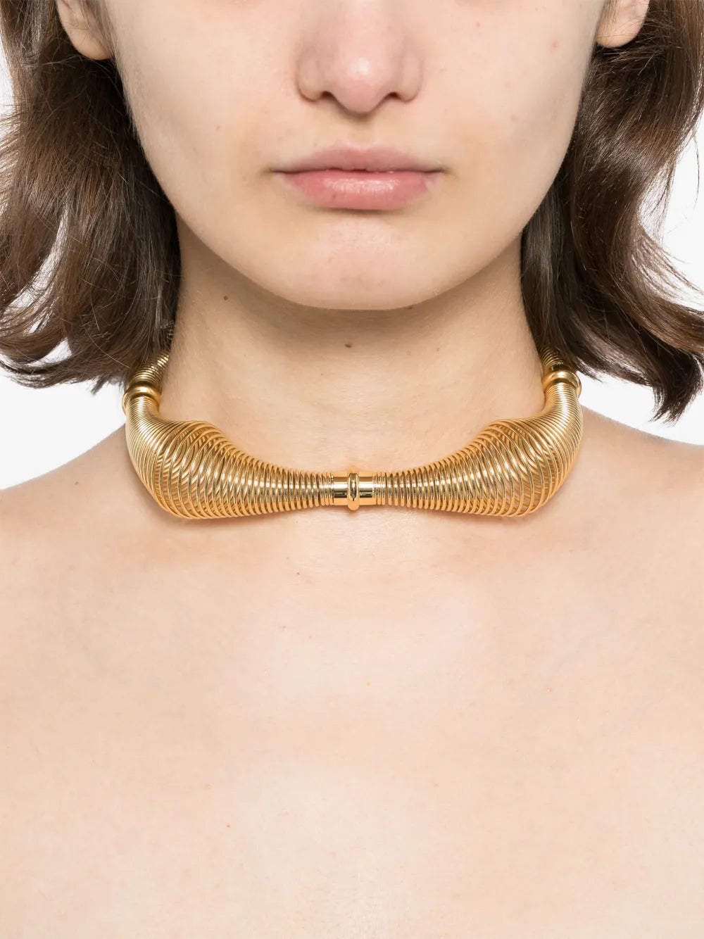 ALAIA - Collier à design en spirale