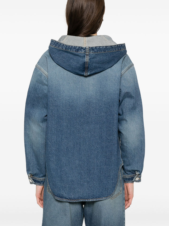 ALAÏA - HOODED SHIRT