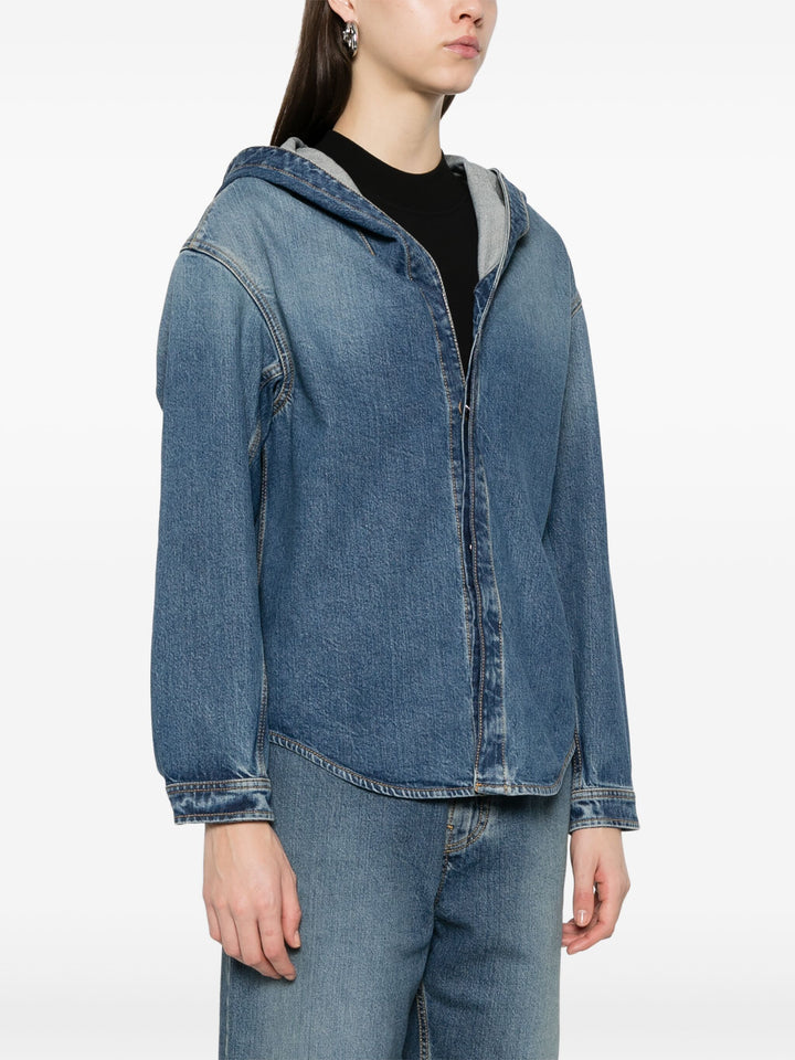 ALAÏA - HOODED SHIRT