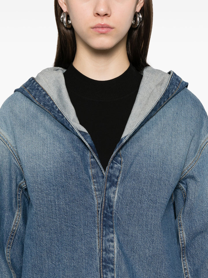 ALAÏA - HOODED SHIRT