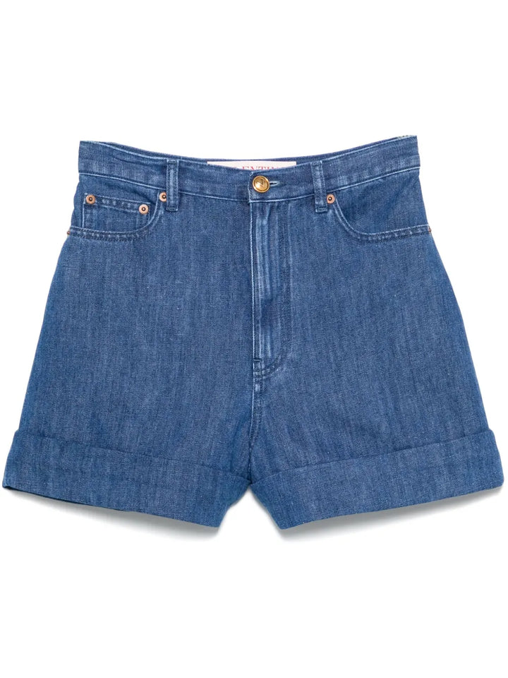 VALENTINO - SHORT DENIM MEDIUM BLUE