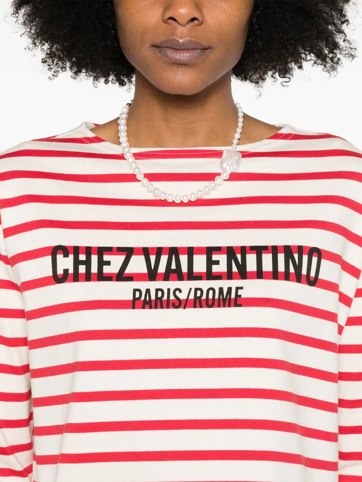 VALENTINO - T-shirt à imprimé Chez Valentino
