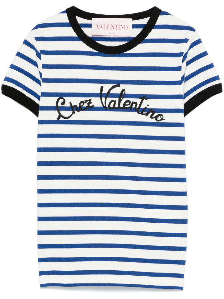 VALENTINO - TSHIRT PATTERN BLUE