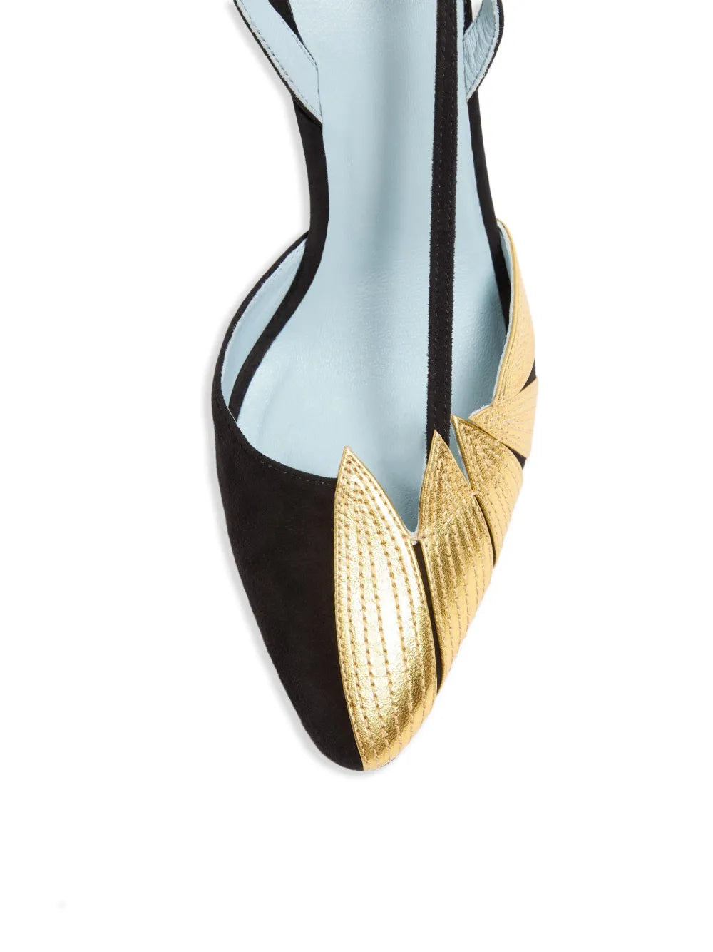 Valentino Garavani - Escarpins Foliefoliage 90 mm à bride arrière