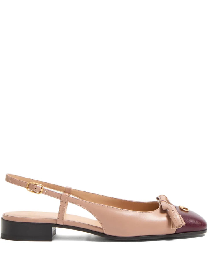 VALENTINO - Ballerines Valet du Roi 25 mm à bride arrière