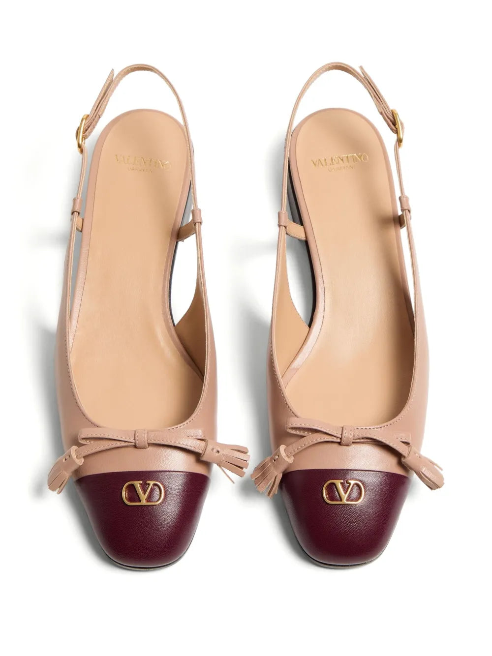 VALENTINO - Ballerines Valet du Roi 25 mm à bride arrière