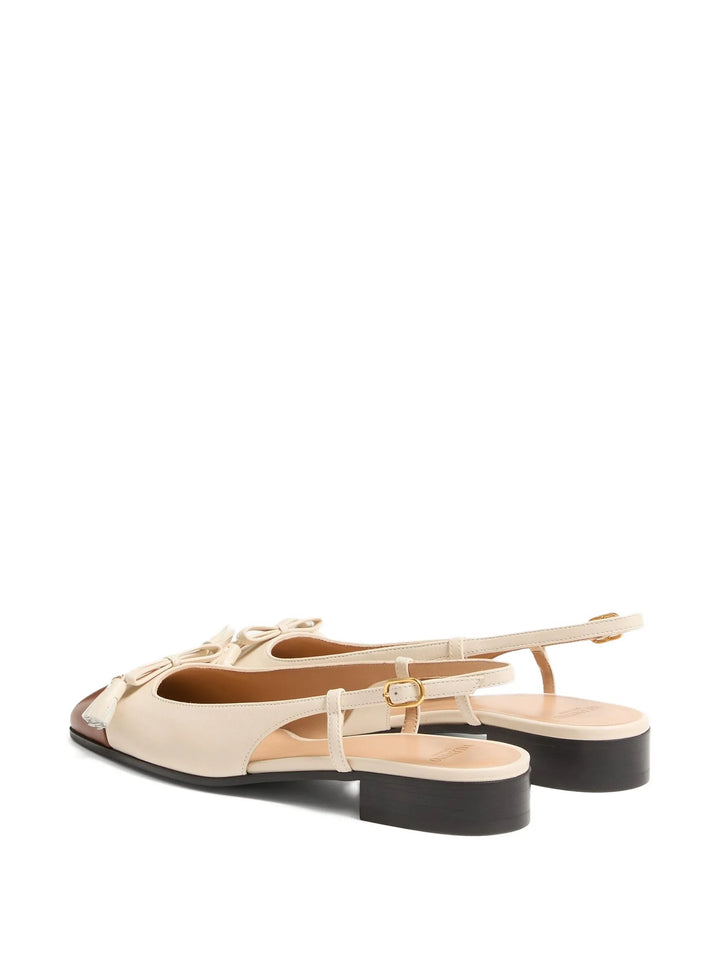 VALENTINO - Ballerines Valet du Roi 25 mm à bride arrière