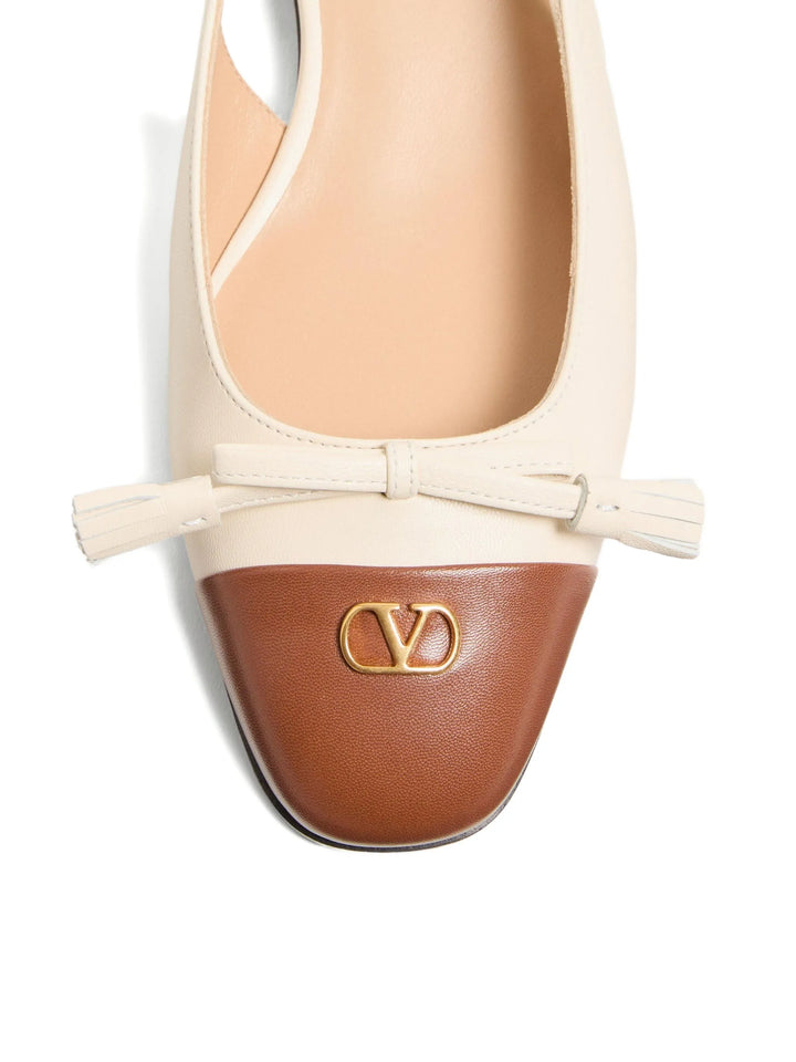 VALENTINO - Ballerines Valet du Roi 25 mm à bride arrière