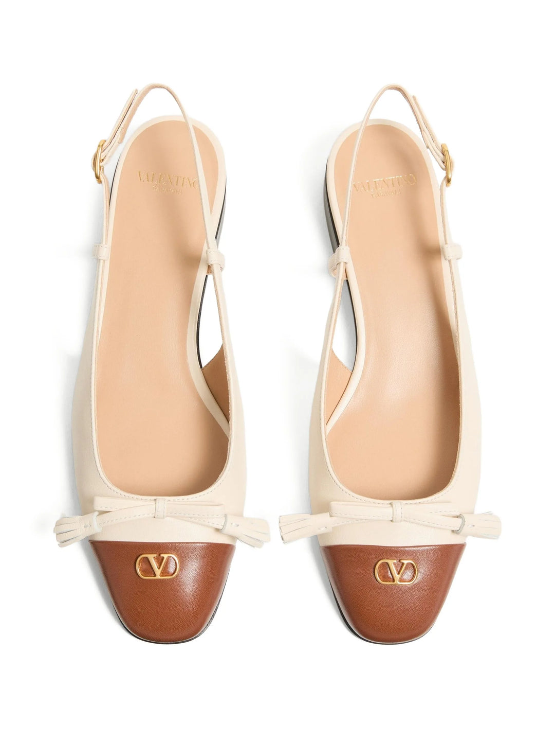 VALENTINO - Ballerines Valet du Roi 25 mm à bride arrière