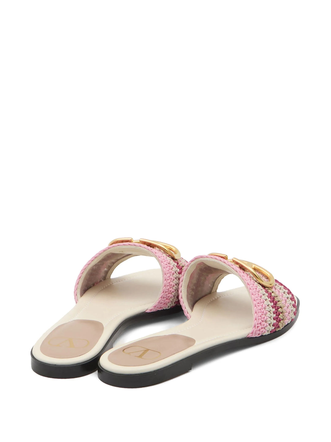 VALENTINO - SANDALES SLIDE VLOGO SIGNATURE