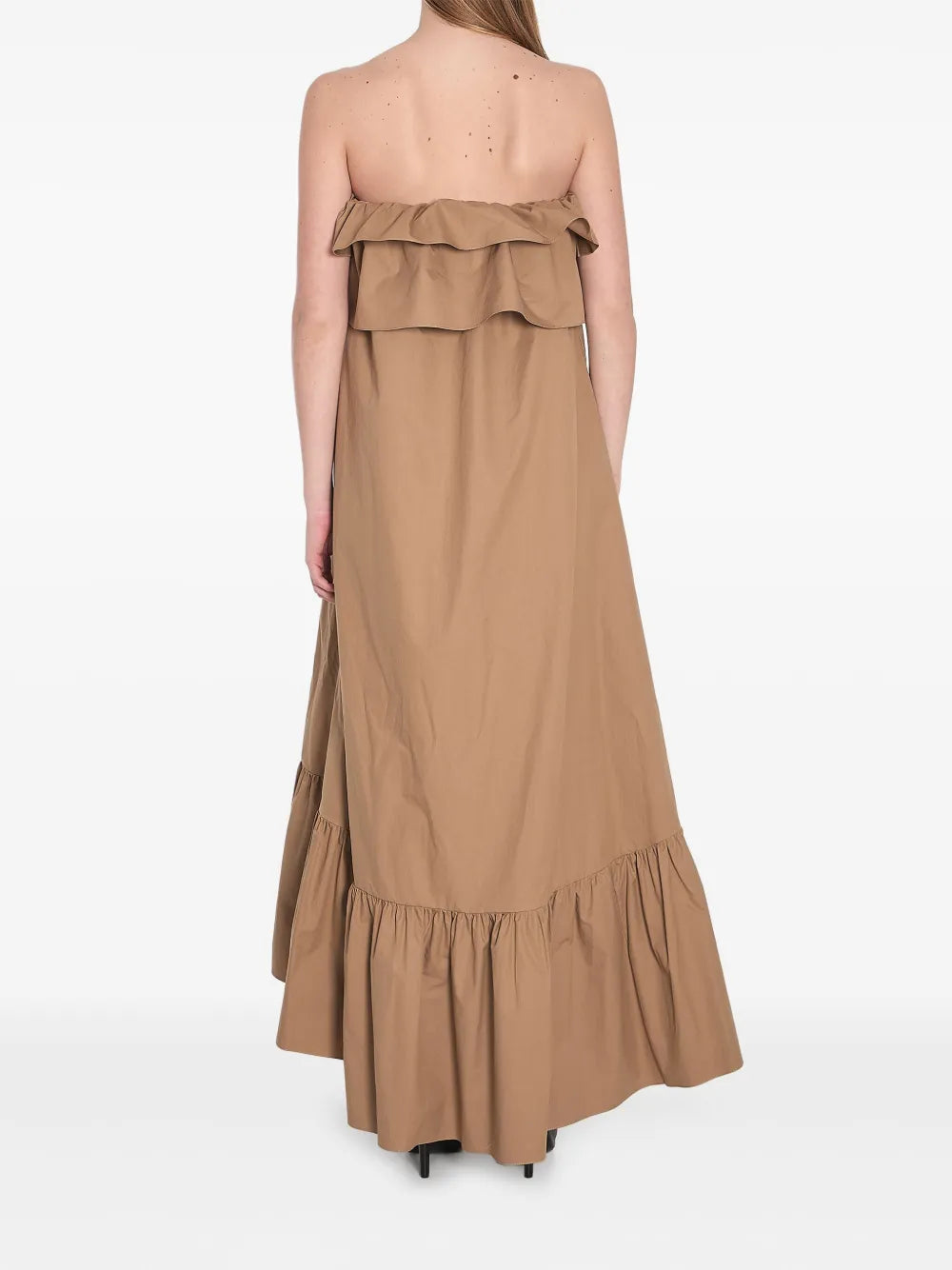 SAINT LAURENT - ROBE À VOLANTS