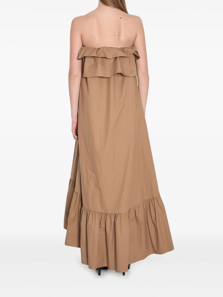 SAINT LAURENT - ROBE À VOLANTS