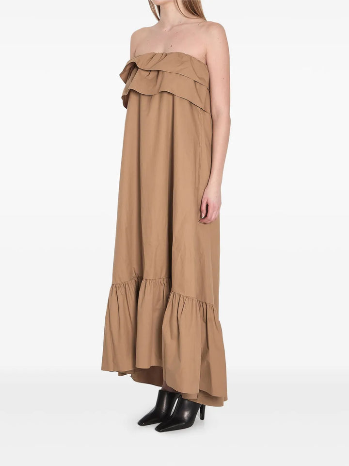 SAINT LAURENT - ROBE À VOLANTS