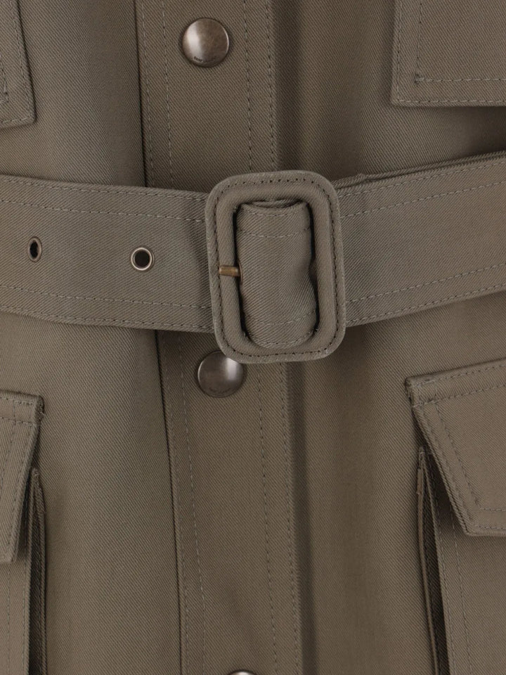Saint Laurent - Veste à taille ceinturée