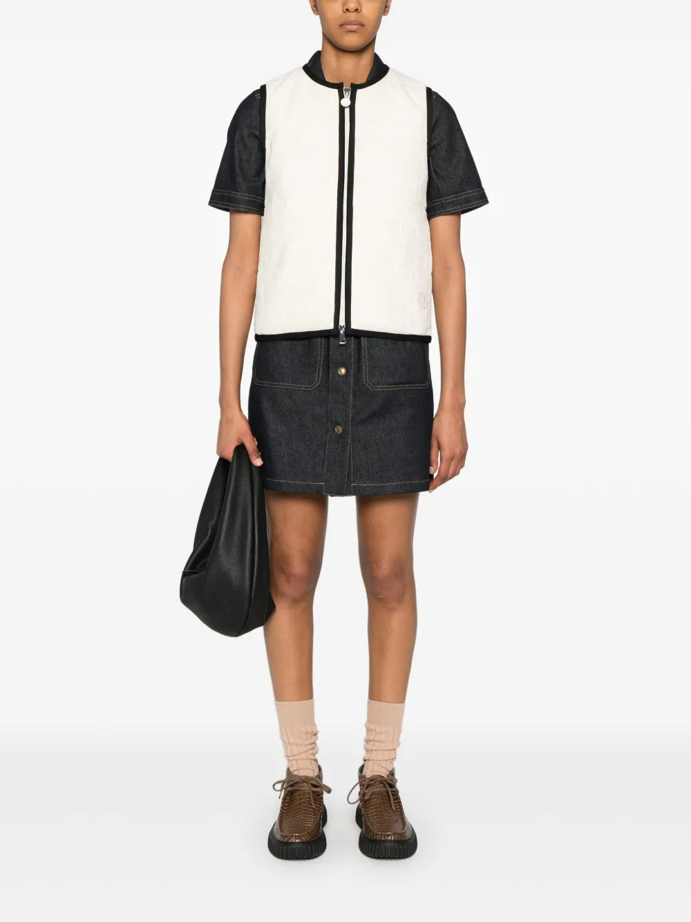 MONCLER - Gilet Smanicato