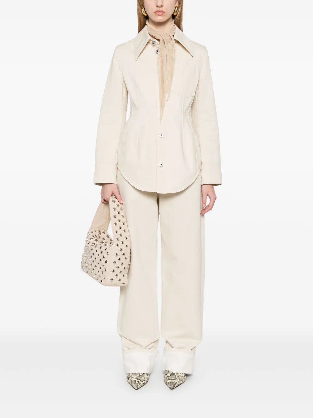 BOTTEGA VENETA - TURNED UP JEANS