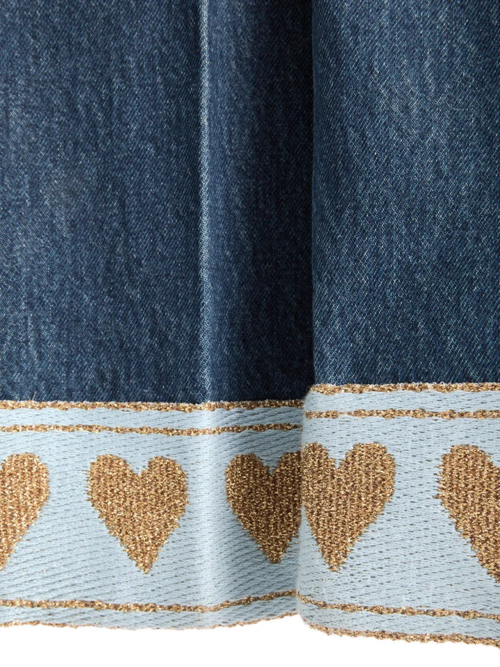 VALENTINO - Jean ample à taille haute