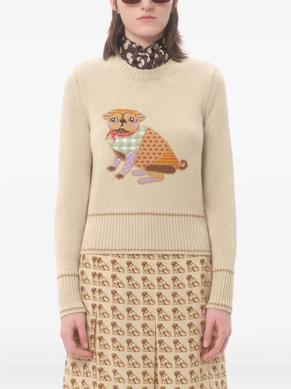 VALENTINO - Pull à broderies