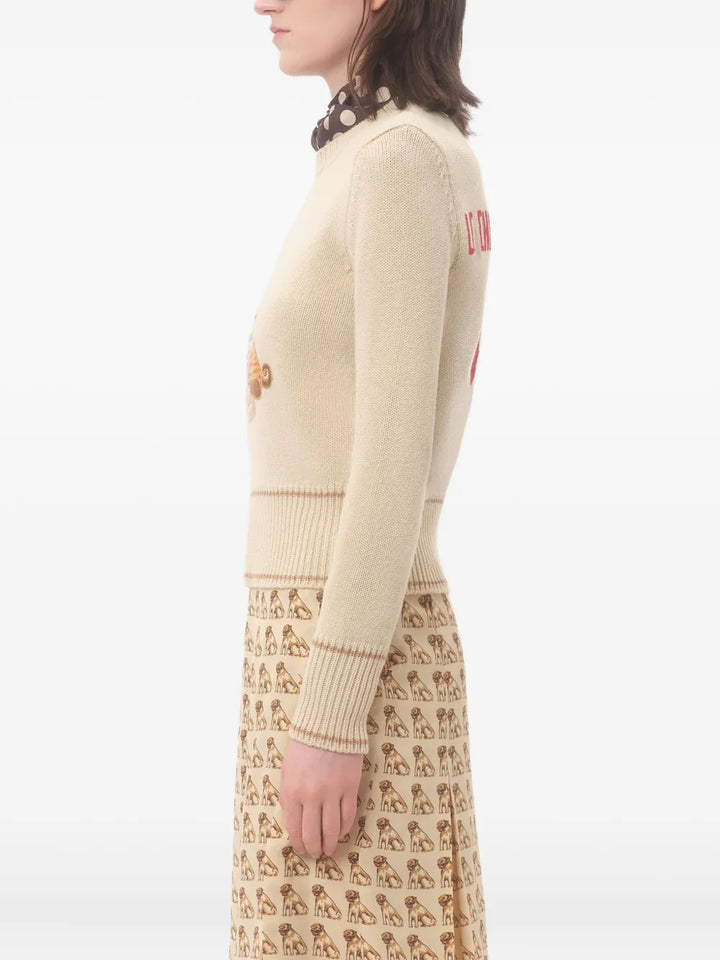 VALENTINO - Pull à broderies