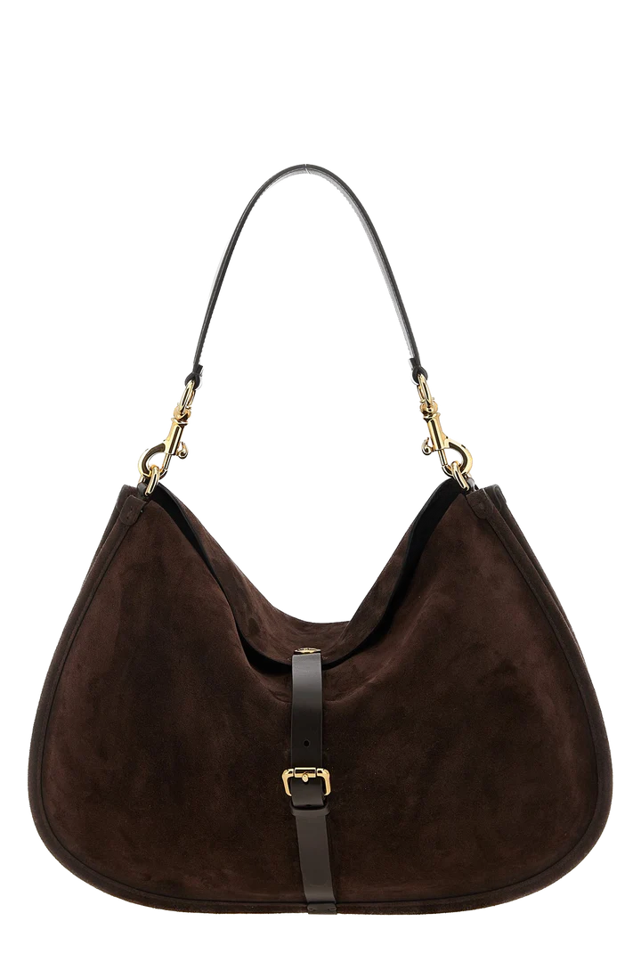 ÉTRO - Sac Pony XL en suède