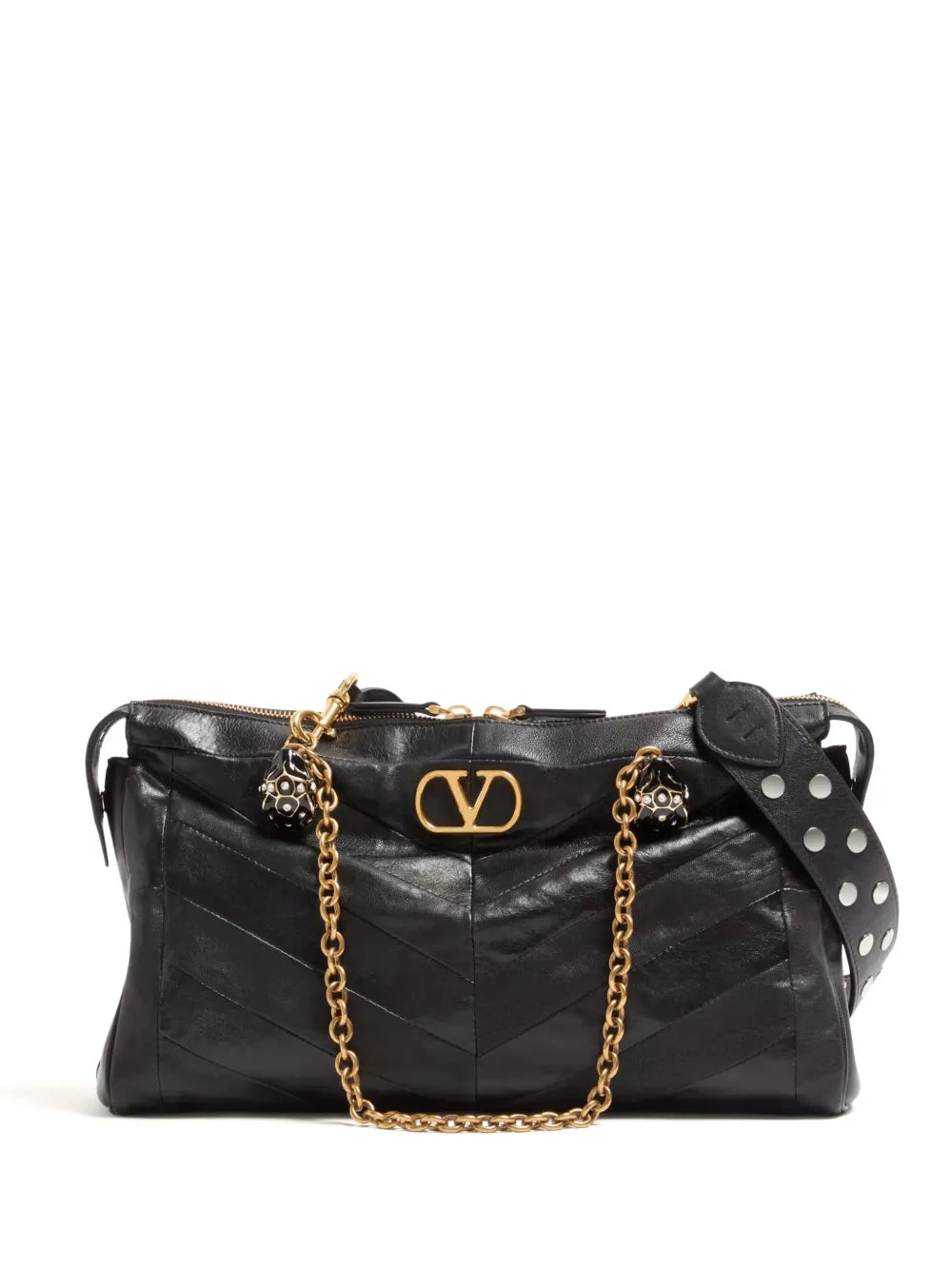 VALENTINO - Sac porté épaule Panthea à chevrons