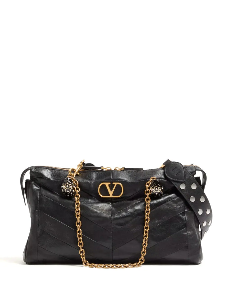 VALENTINO - Sac porté épaule Panthea à chevrons