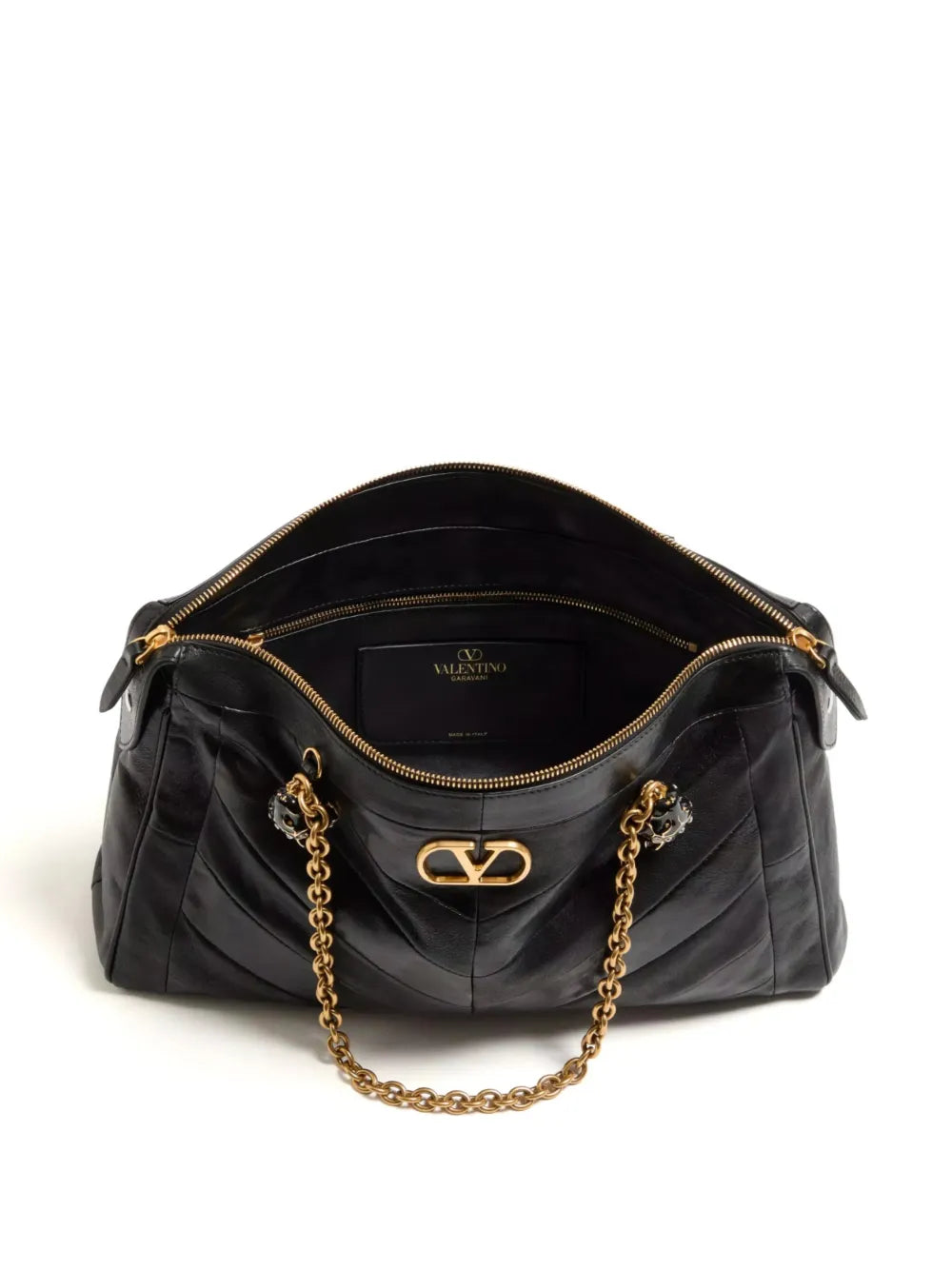 VALENTINO - Sac porté épaule Panthea à chevrons