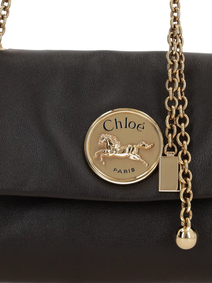 CHLOÉ - Sac porté épaule Heritage à bride en chaîne