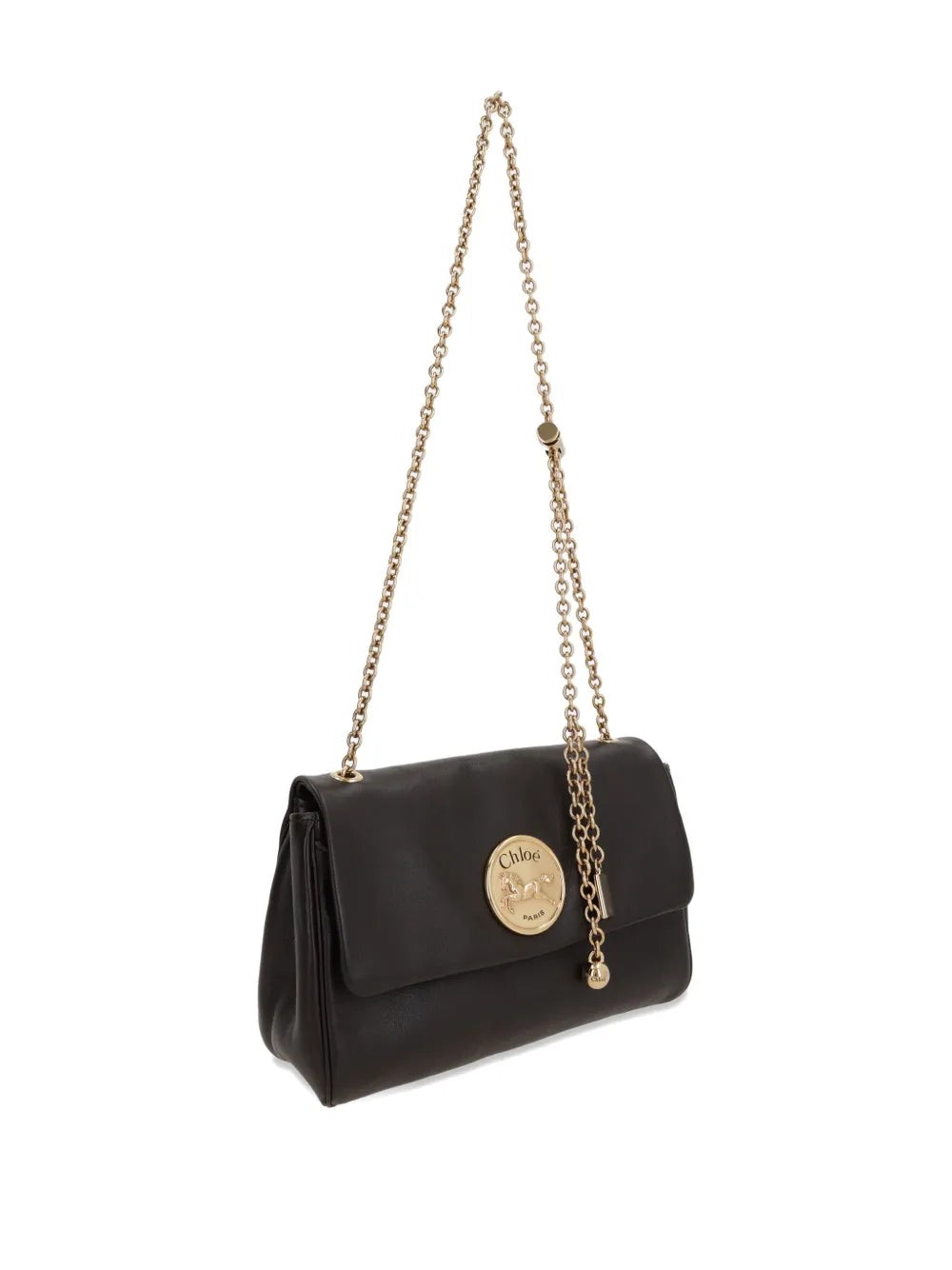 CHLOÉ - Sac porté épaule Heritage à bride en chaîne
