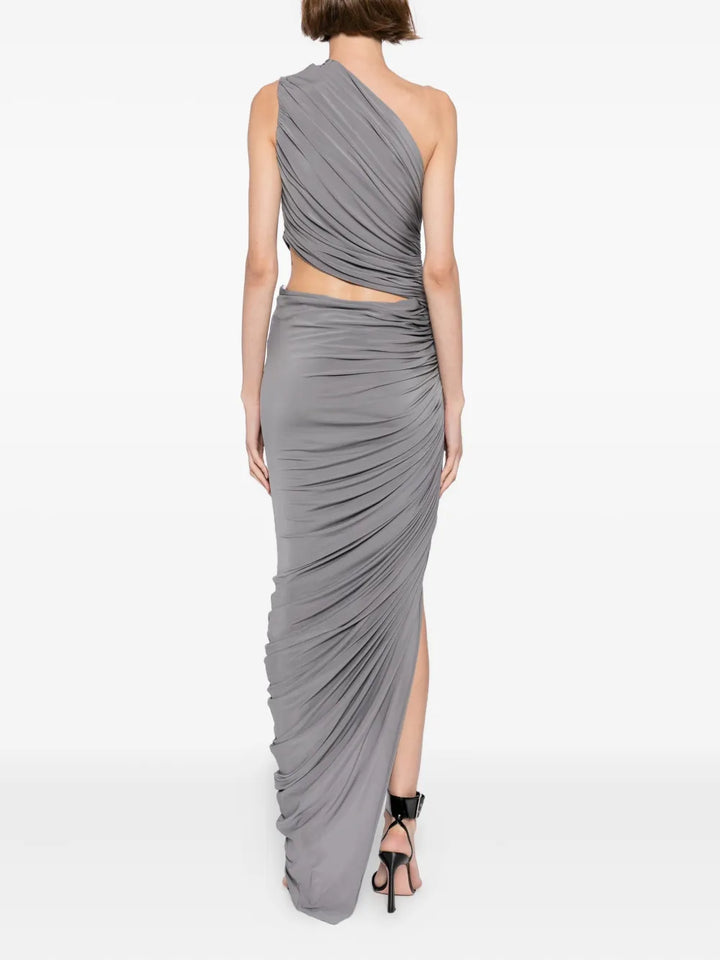 ALAÏA - ROBE EN JERSEY SOUPLE À DÉCOUPE