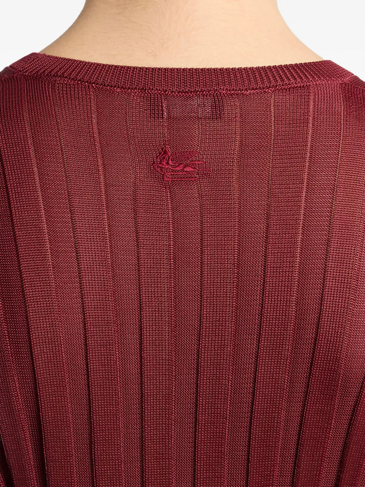 ETRO - PULL CÔTELÉ