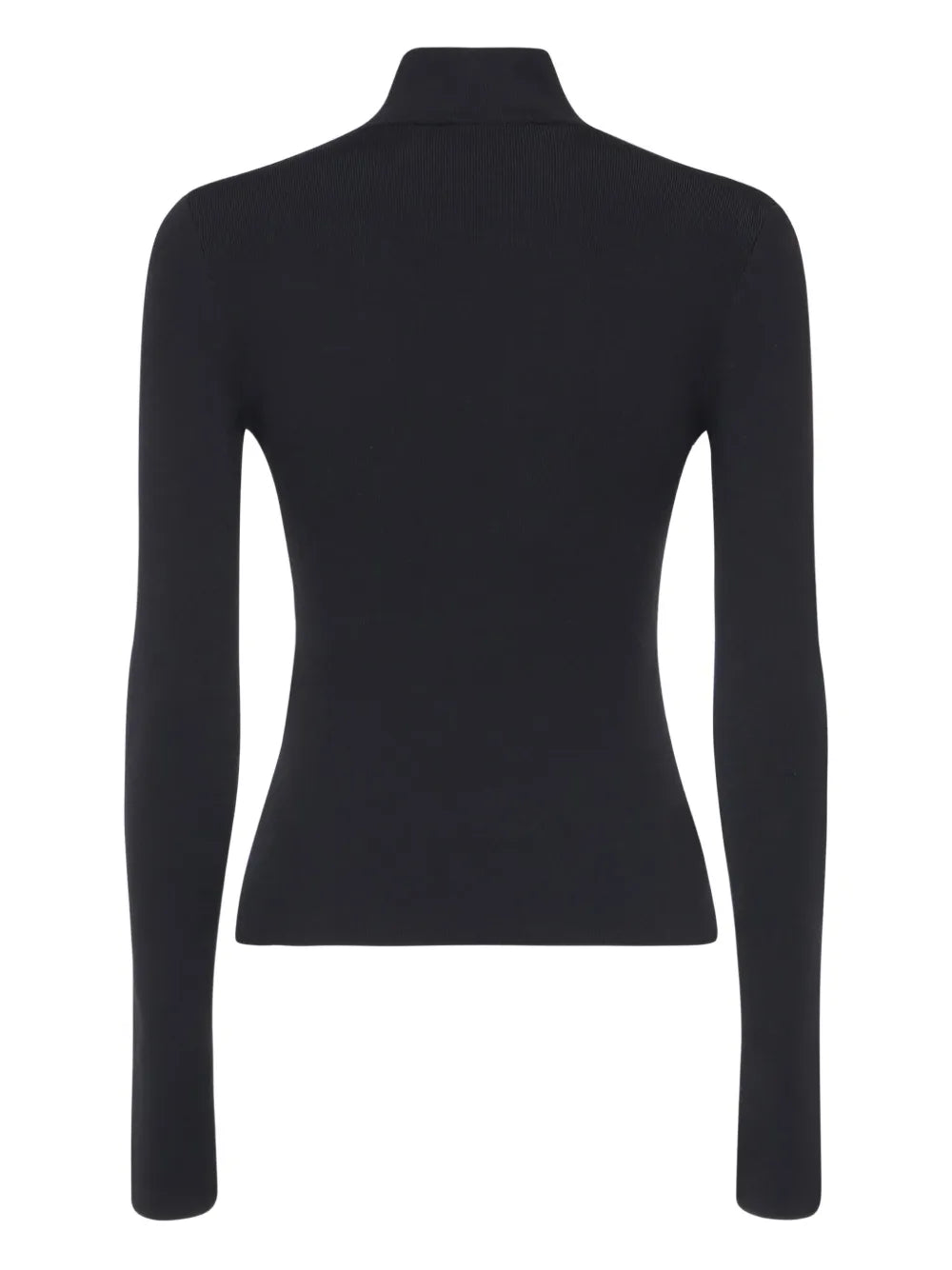 BALENCIAGA - Haut côtelé à logo