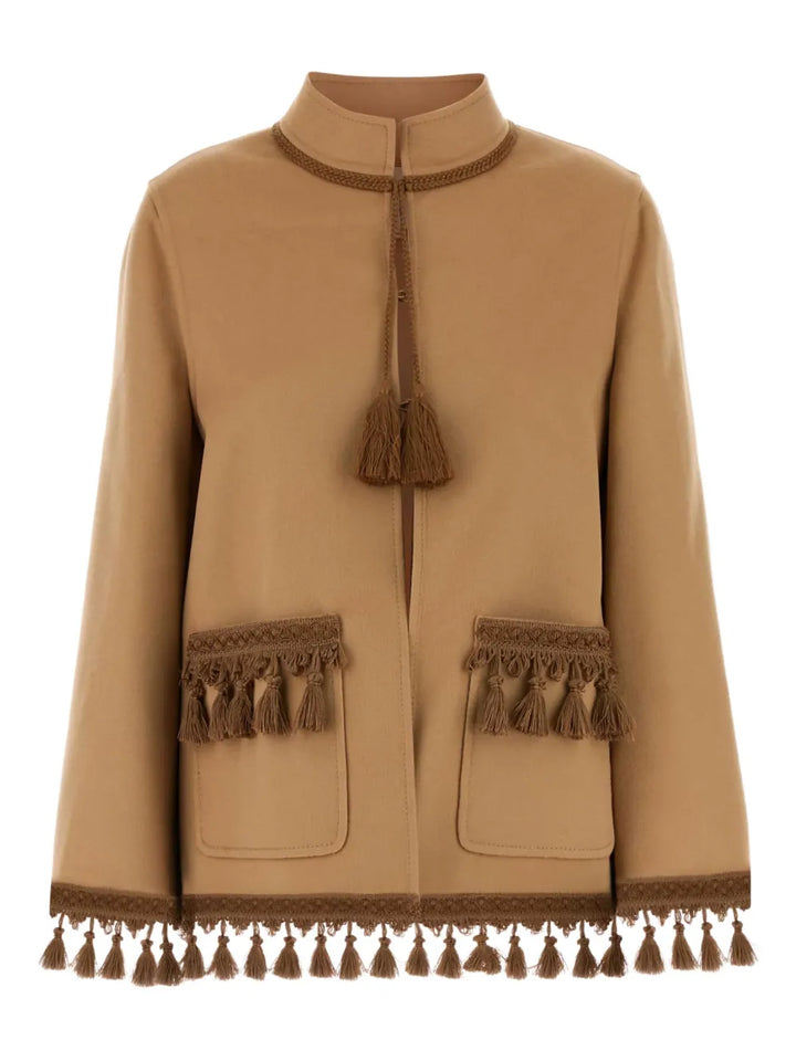 VALENTINO - Veste à franges