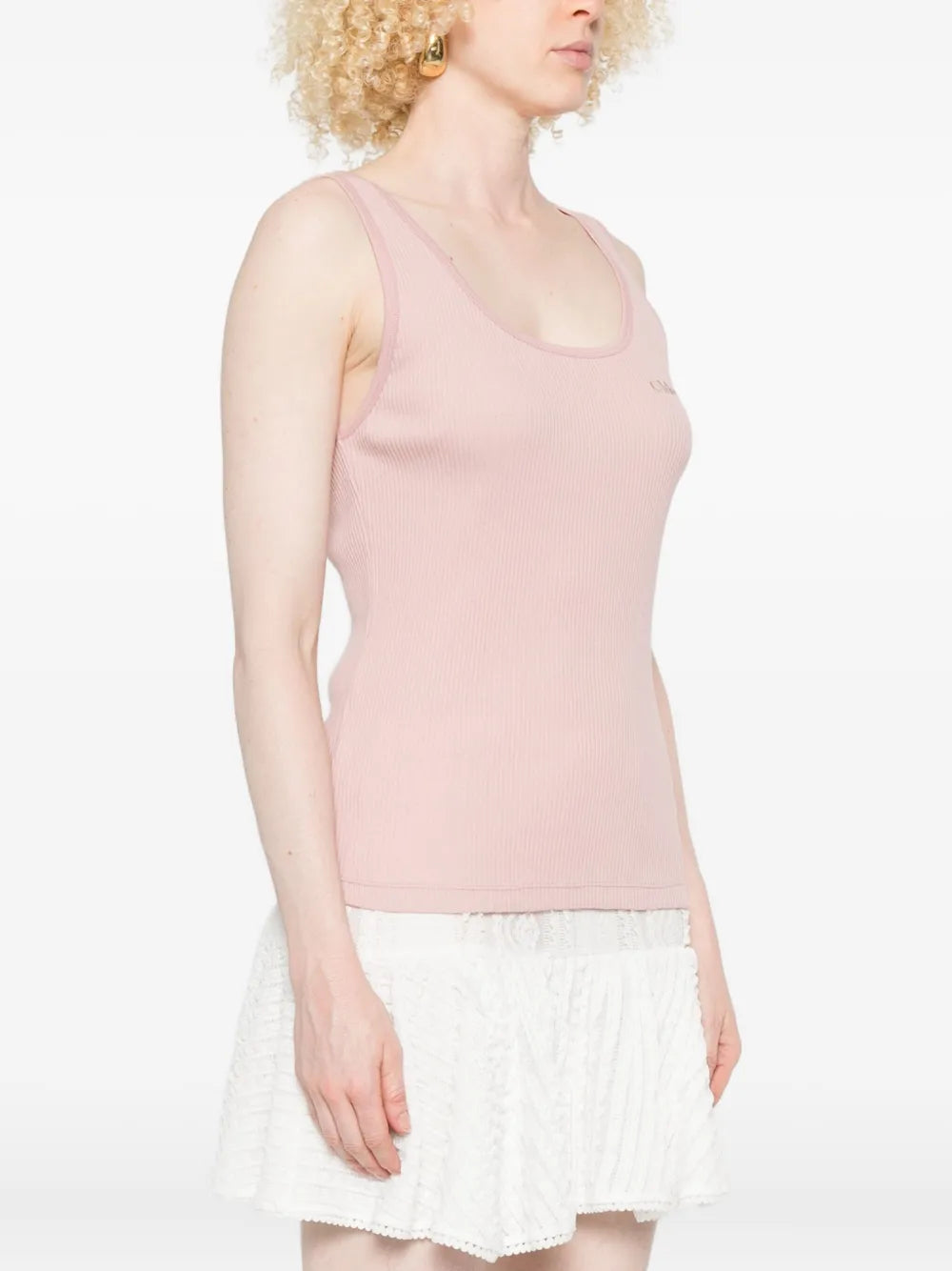 CHLOÉ - Débardeur à logo brodé