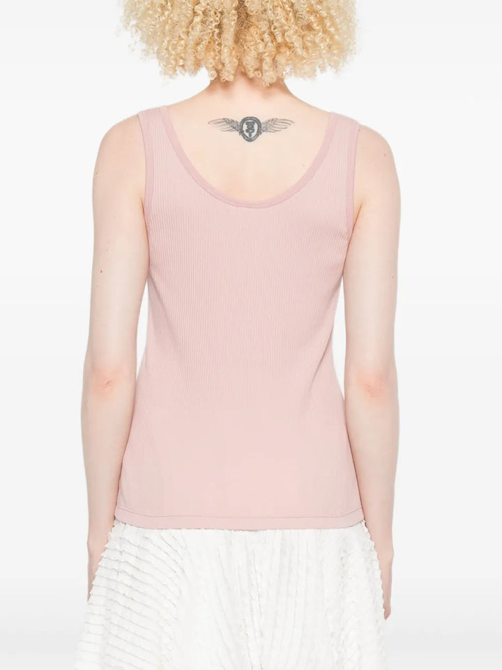 CHLOÉ - Débardeur à logo brodé