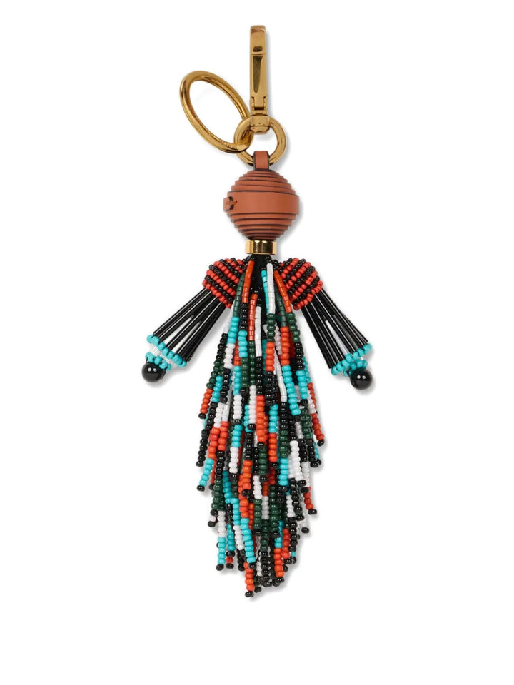 ETRO - CHARM À FRANGES AVEC PETIT BONHOMME