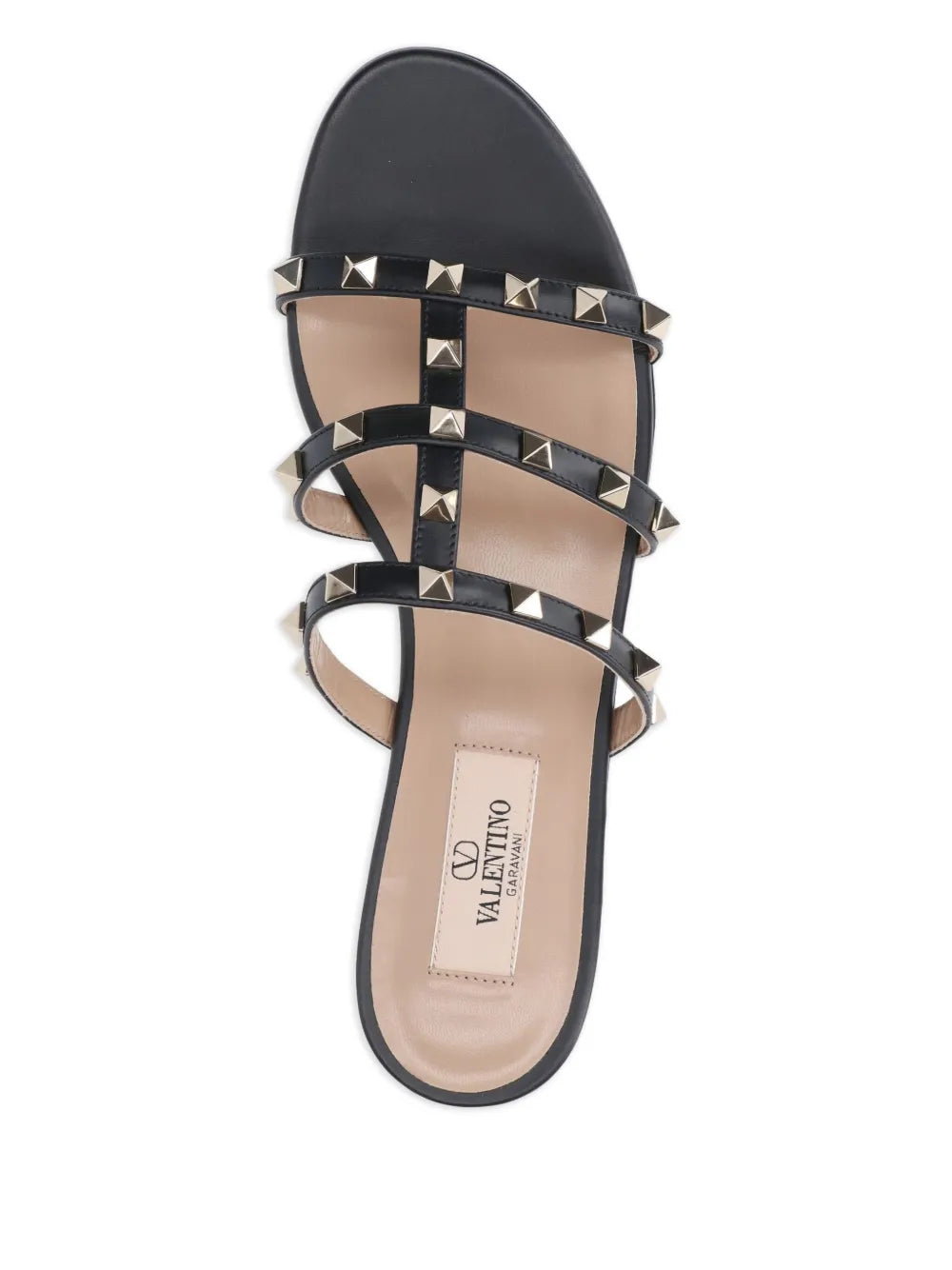 Valentino - Sandales Rockstud à trois brides